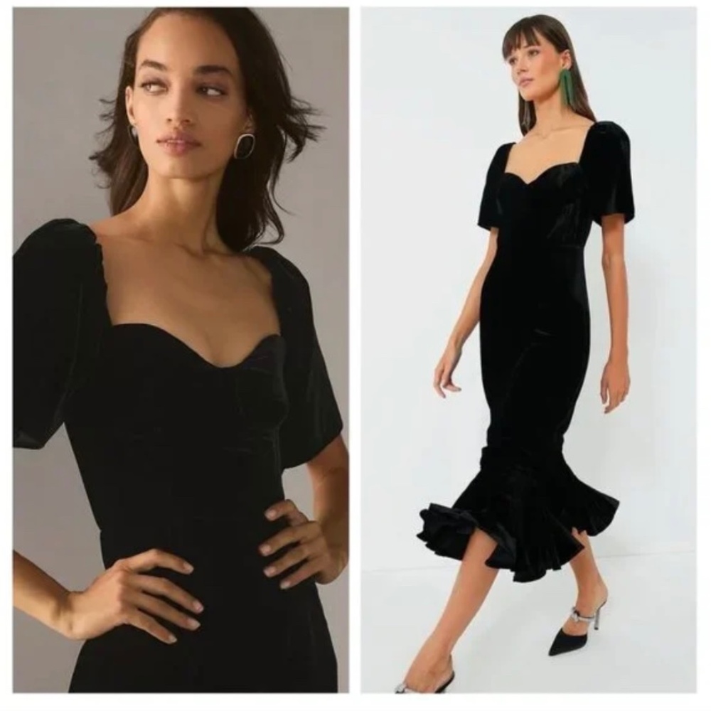 Rhode Ramona dress black velvet - Picture 6 of 7